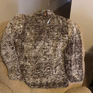 katydid sherpa pullover